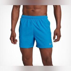 Nike Challenger 5" Brief-Lined Running Shorts 908796-482 Bright Blue Size XL